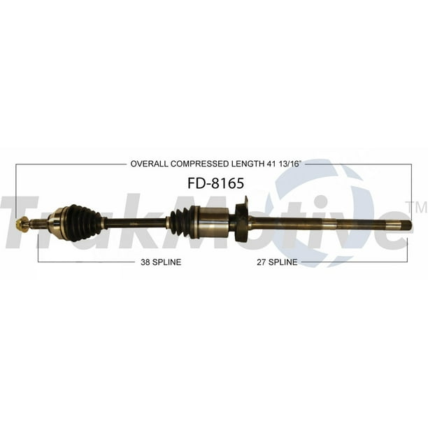 SurTrack Front Right CV Axle Shaft FD-8165